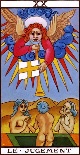 Tarot de Marseille : Le Jugement