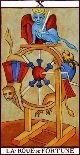 Tarot de Marseille : La Roue de la Fortune